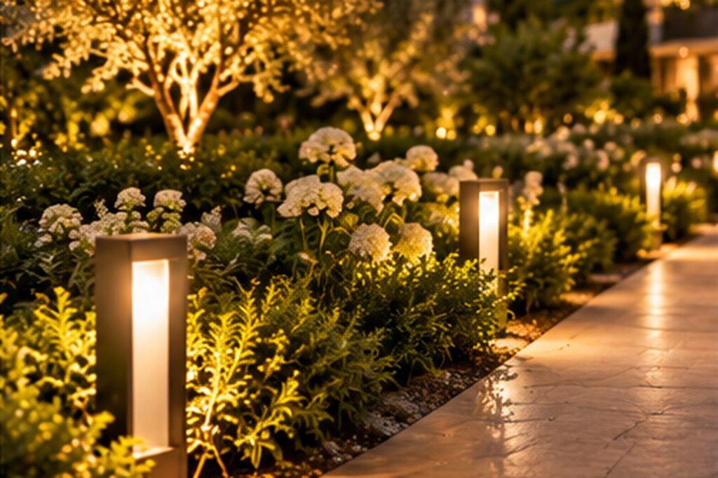 giardino lampioncini hd